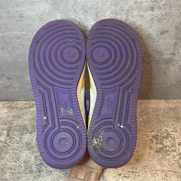 Nike Air Fore 1 'Kobe Bryant' RARE Lakers Sneakers womens sz 6 - Picture 5 of 11